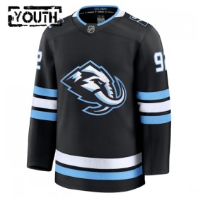 Lasten Pelipaita Utah Hockey Club 2025-26 Fanatics Premium Logan Cooley Koti Musta